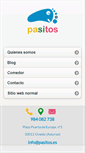 Mobile Screenshot of pasitos.es